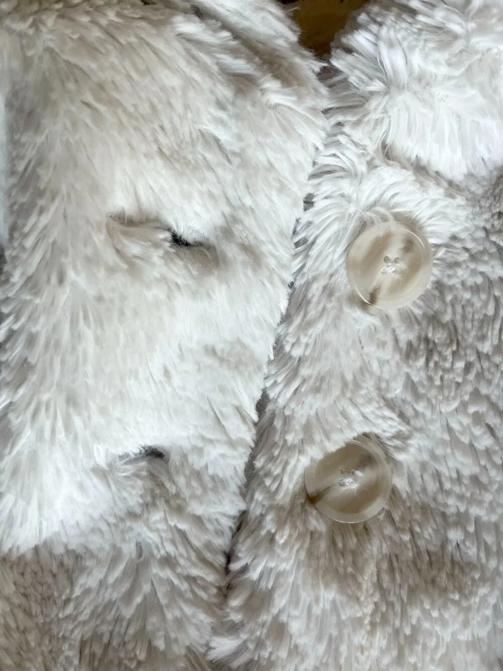 Patagonia ivory plush jacket M 10